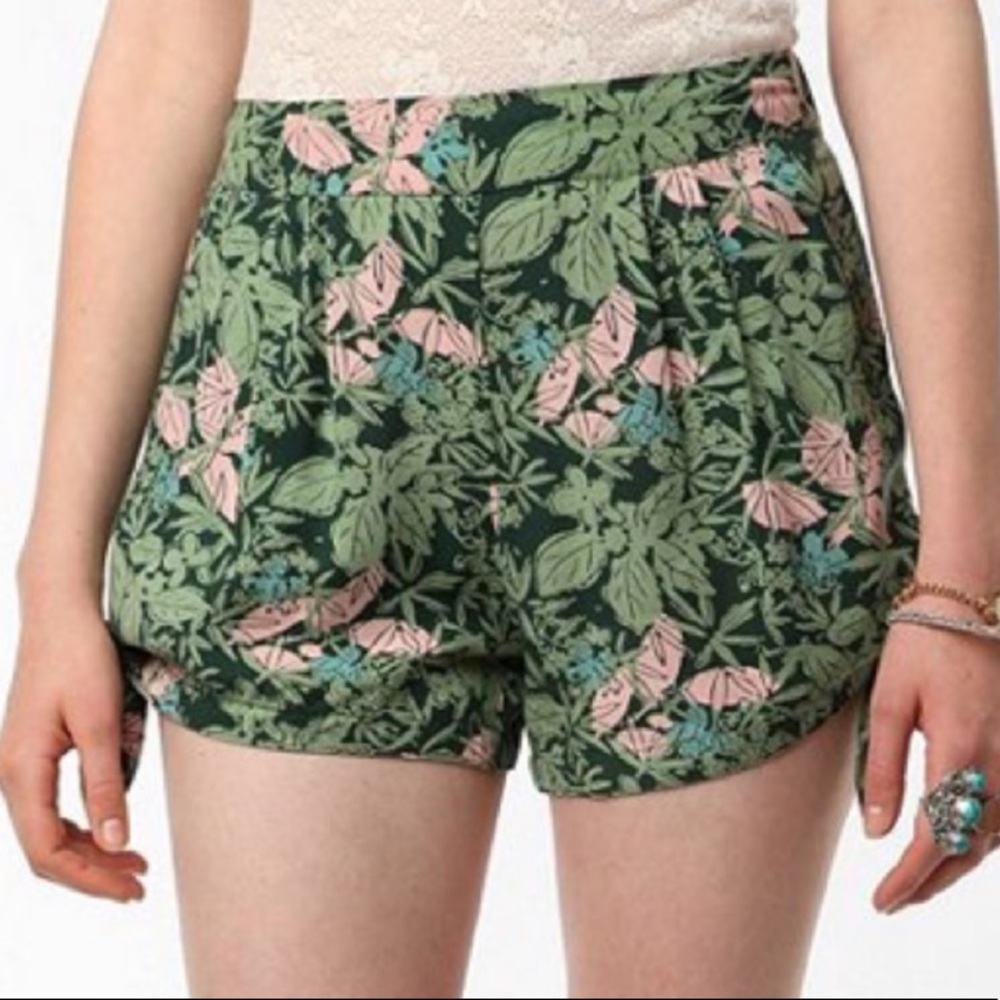 Tropical Print Shorts